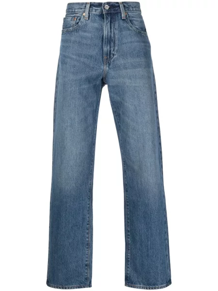 Traperice ravnih nogavica Levi's® crna