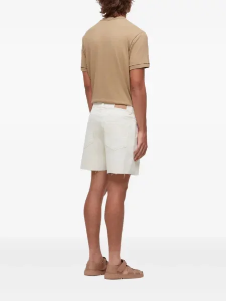 Džínové šortky Osklen bílé