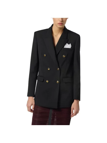 Sacou Elisabetta Franchi negru