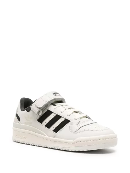Sneakerși Adidas Forum din piele alb