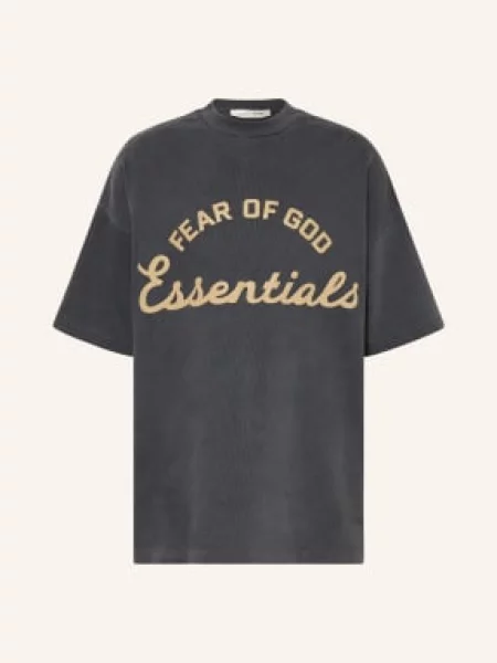 Essentials Fear Of God Bluza Oversize grau beżowa