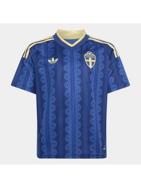 ADIDAS PERFORMANCE Tehnička sportska majica Sweden 26 Away Kids / tamno / žuta plava