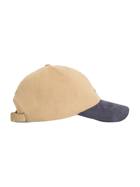 Czapka z daszkiem Barbour beżowa