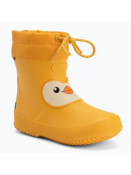 Gyermek gumicsizma Viking Footwear Alv Indie Print sun. Méret: 22 EU sárga