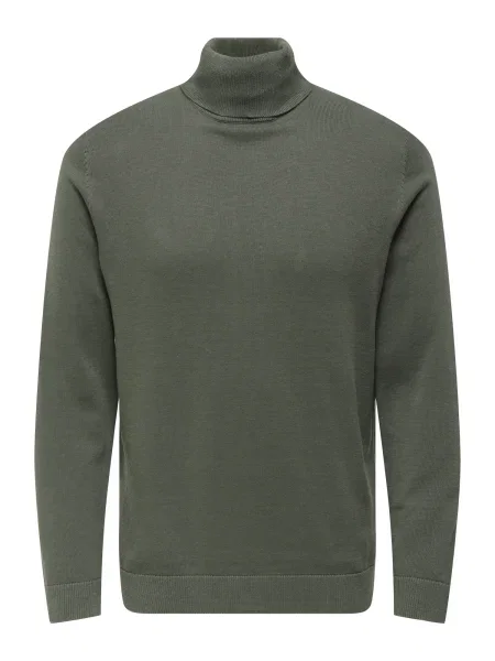 Only & Sons Svetr ONSALEX tmavě šedá