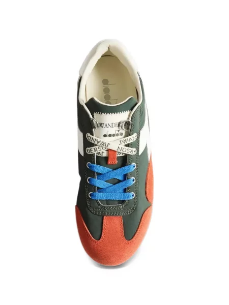 Велурени маратонки Jw Anderson X Diadora зелено