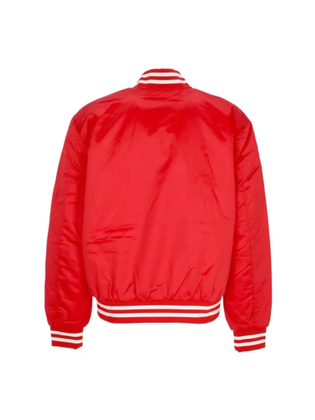 Satynowy kurtka bomber Billionaire czerwony