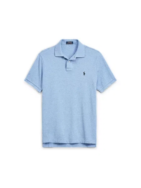 Lekka koszulka polo Polo Ralph Lauren niebieska
