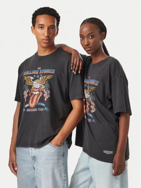 Guess Jeans T-Shirt czarny