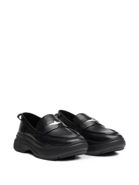 Pantofi loafer Ash cu platformă negru