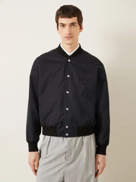 Jil Sander Kurtka schwarz czarna