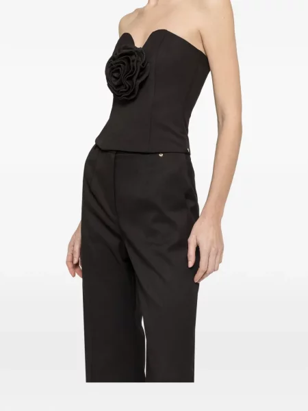 Pantaloni Nissa evazate negru
