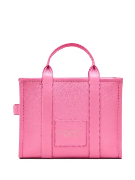 Geantă shopper Marc Jacobs din piele roz
