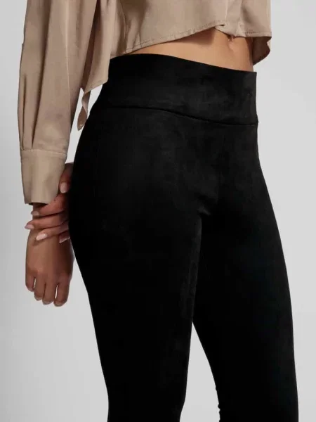 Legginsy z elastycznym pasem Juvia czarne