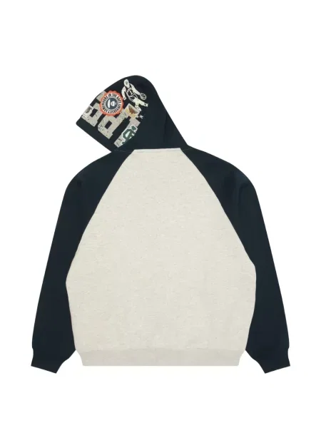 Hoodie Aape By *a Bathing Ape® με αυτόγραφο γκρι