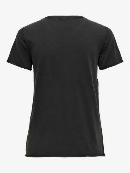 ONLY Lucy T-shirt Black μαύρο