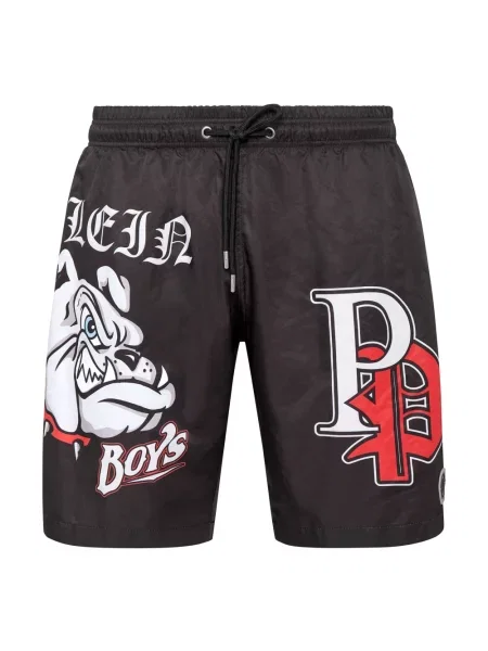 Kąpielówki Philipp Plein czarne