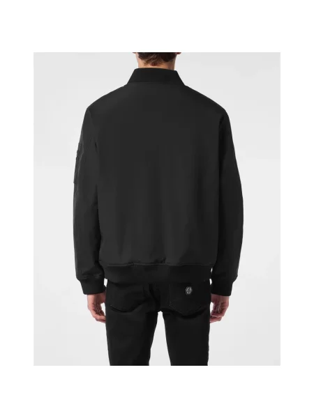 Kurtka bomber Philipp Plein czarny