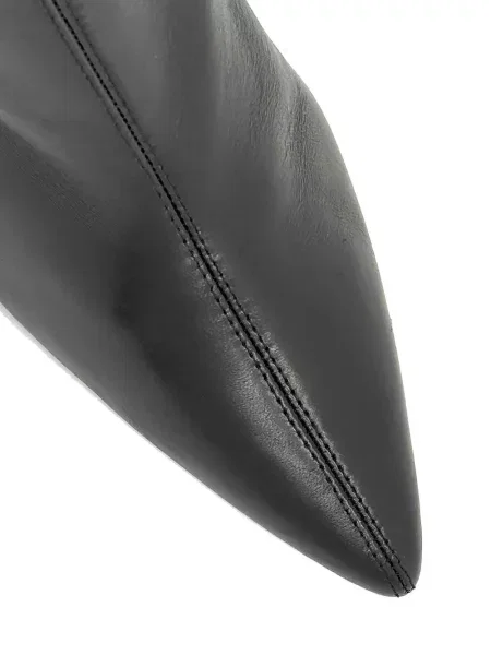 Cizme scurte Studio Amelia din piele negru