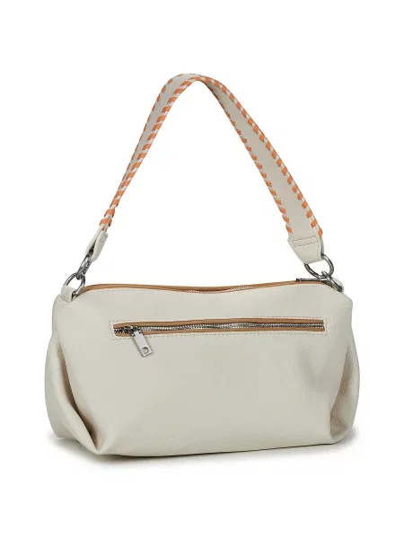 Geanta crossbody Desigual alb