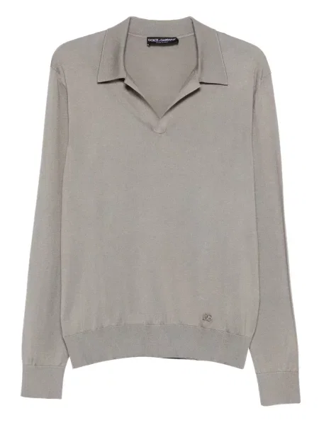 Tricou Dolce & Gabbana lung gri