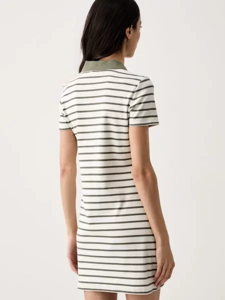 Calvin Klein Jeans sukienka letnia z beżowa