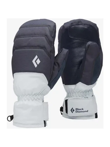 Rękawice z jednym palcem Black Diamond Mission MX GORE-TEX czarne XS białe