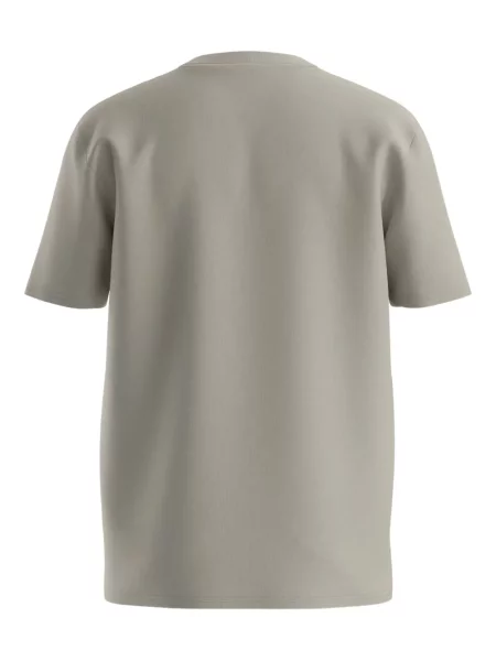 Tricou Boss cu autograf gri