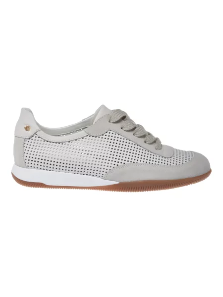 Sneakersy Baldinini skórzane białe