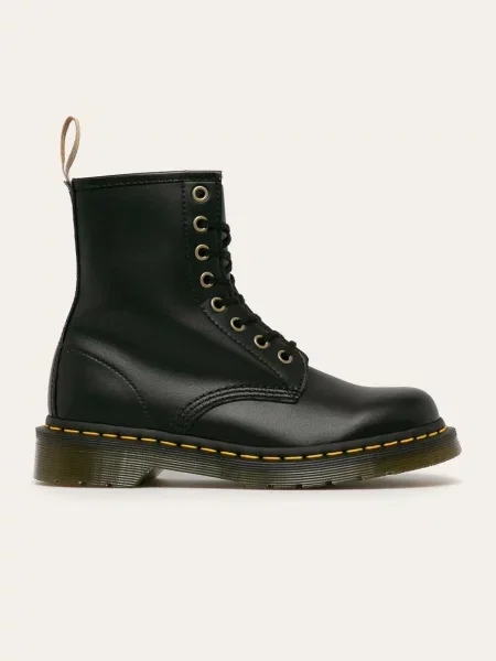 Боти Dr. Martens Vegan с равна подметка черно