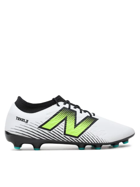 Ghete pentru fotbal New Balance Tekela Magique Ag alb
