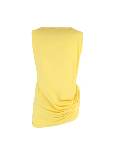 Top Jacquemus żółty