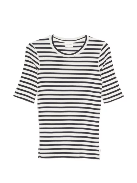 Tricou Closed tricotate alb