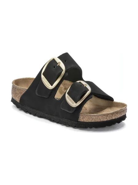 Birkenstock Klapki Arizona Big Buckle czarny