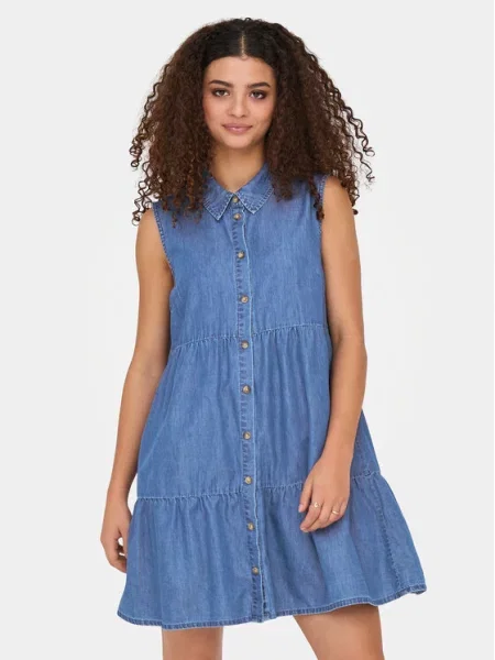 ONLY Rochie de blugi Bea albastru