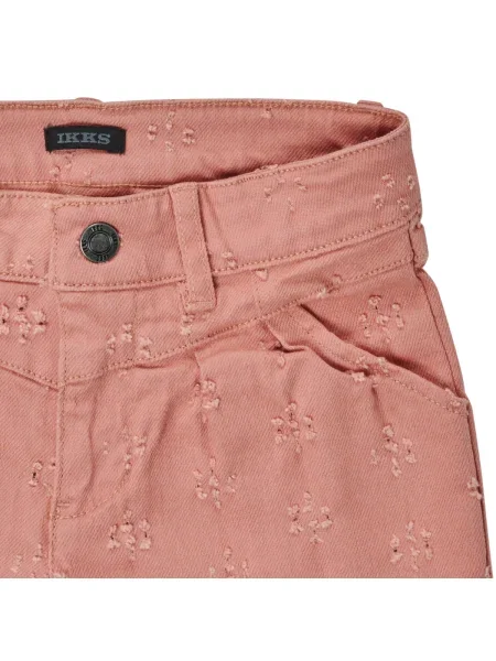 Pantaloni copii Ikks roz