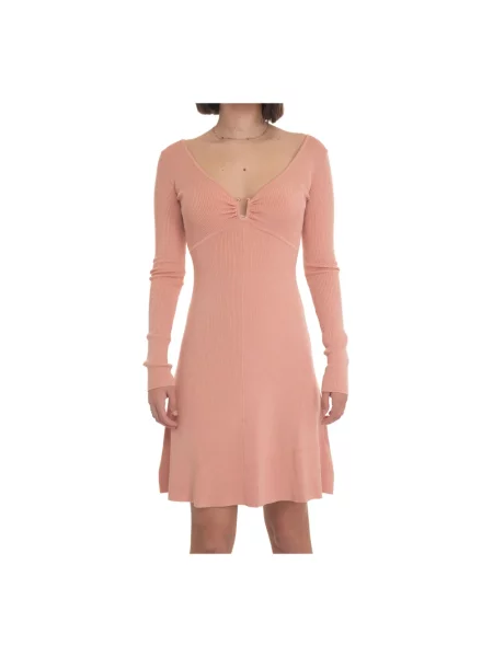 Sukienka mini Guess różowa