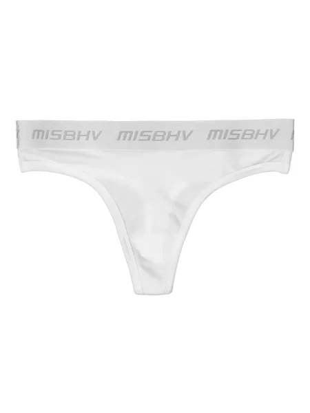 Chiloți tanga Misbhv alb