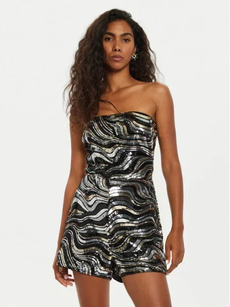 Guess Kezeslábas Kahlo fekete