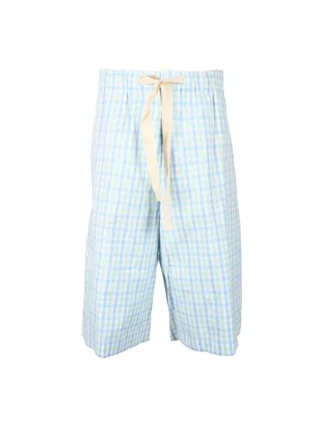 Szorty Semicouture eleganckie niebieskie