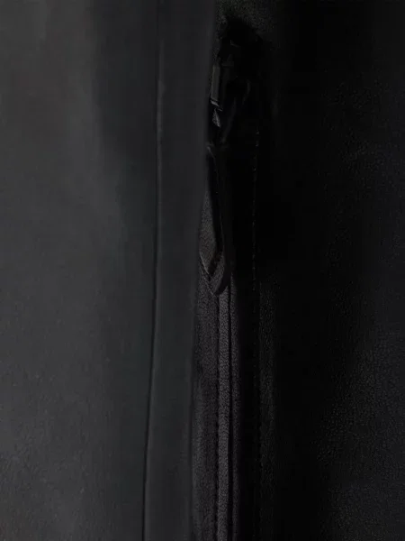 Botine Miu Miu din piele cu cataramă negru
