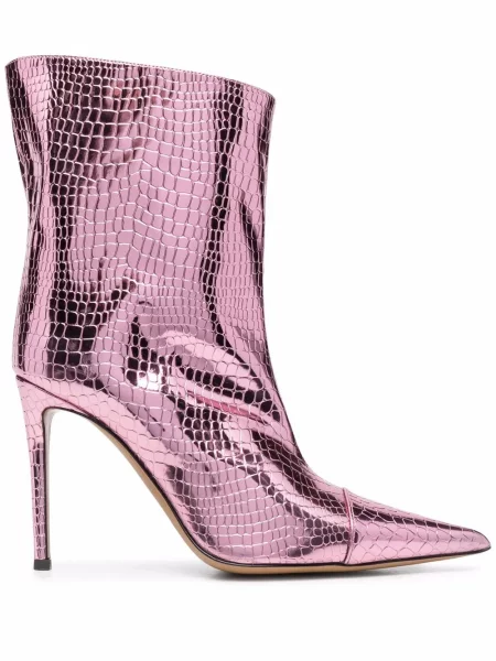 Cizme scurte Alexandre Vauthier roz