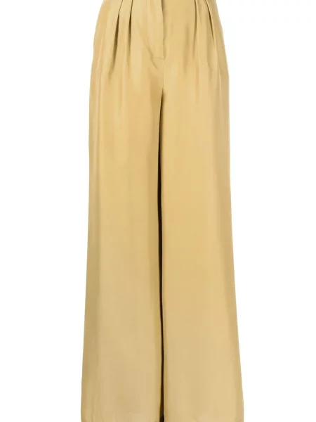 Pantaloni Alberta Ferretti de mătase