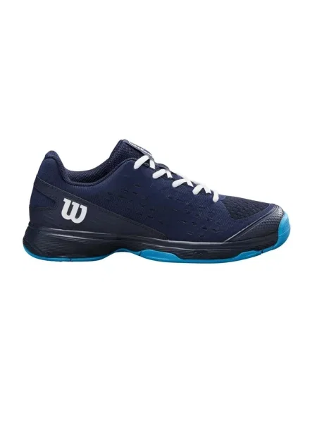 Buty tenisowe dla dzieci Wilson Rush Pro niebieskie