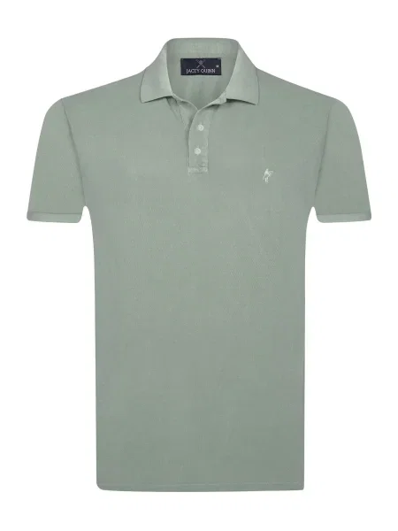 Jacey Quinn Tricou verde pastel alb