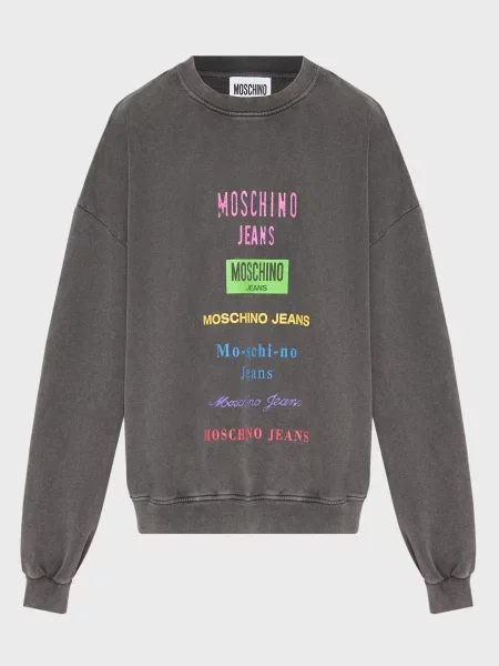 Свитшот Moschino серый