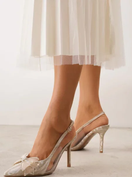 Pantofi stiletto Kalilise bej