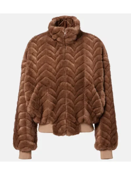 Geacă Balenciaga maro