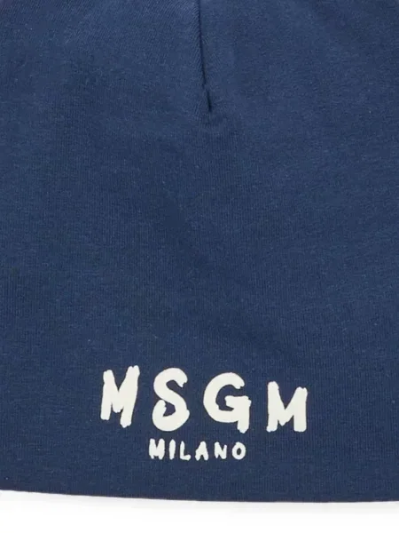 Czapka dziecięca Msgm niebieska
