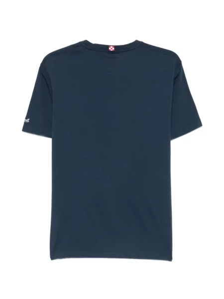 Tricou Mc2 Saint Barth cu broderie albastru
